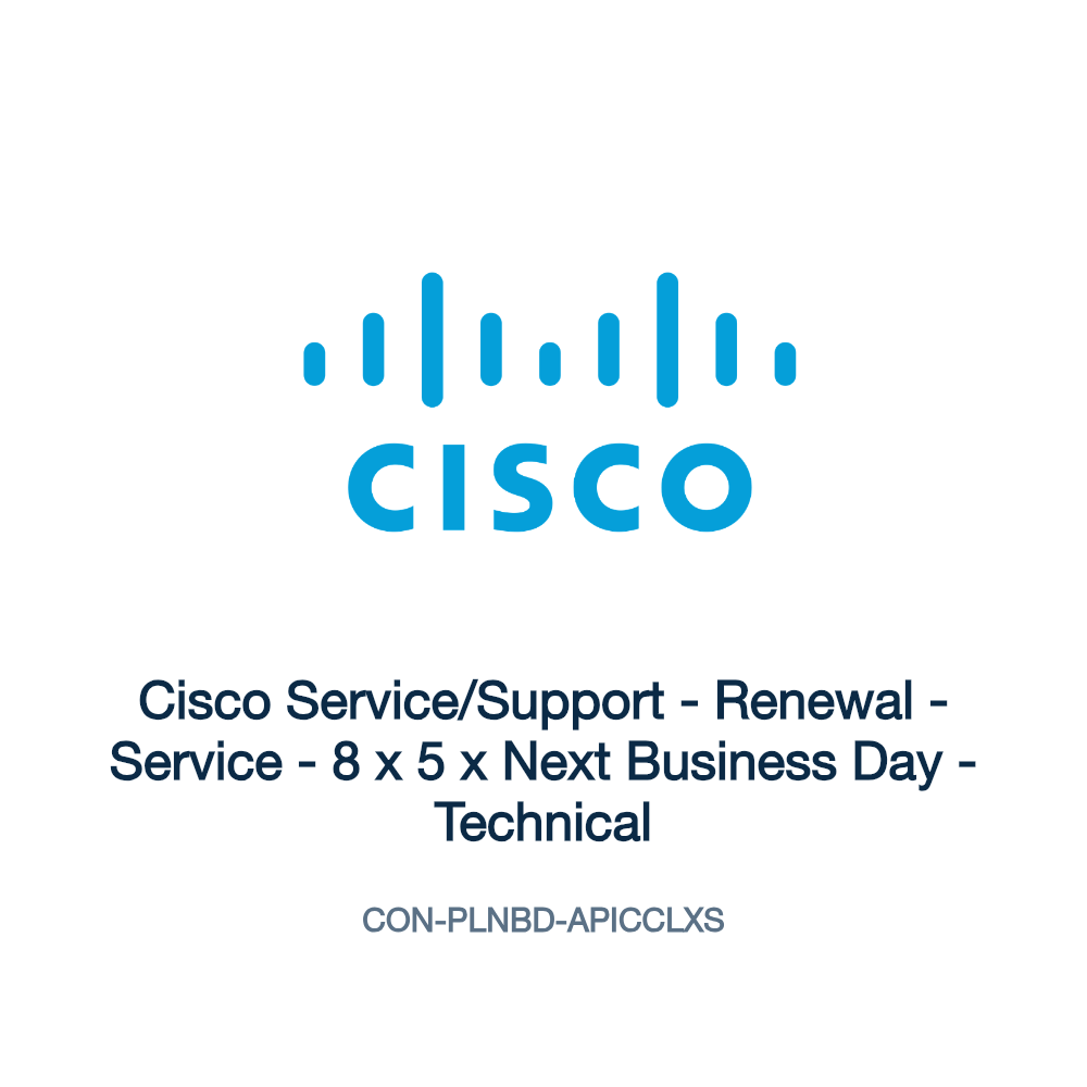 CON-PLNBD-APICCLXS: Cisco Service/Support