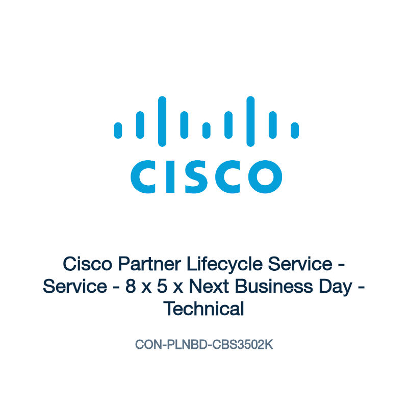 CON-PLNBD-CBS3502K: Cisco Partner Lifecycle Service