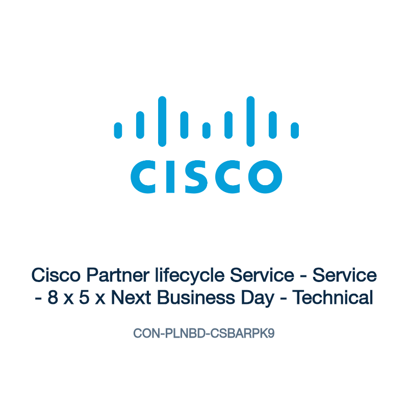 CON-PLNBD-CSBARPK9: Cisco Partner lifecycle Service