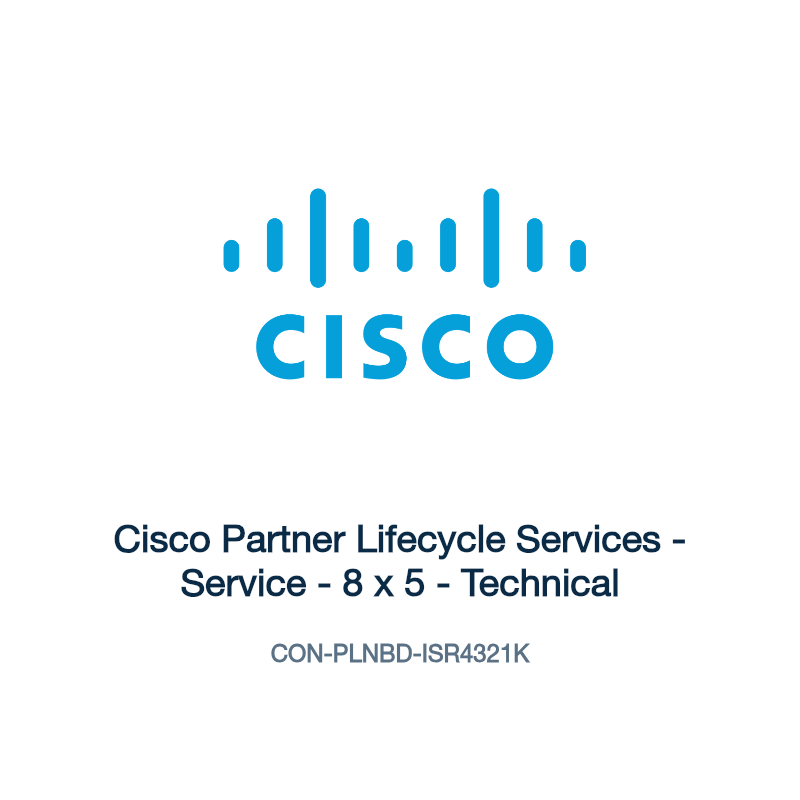 CON-PLNBD-ISR4321K: Cisco Partner Lifecycle Services