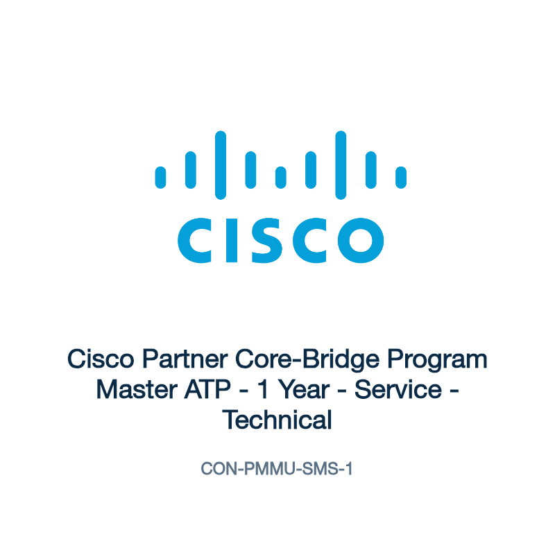 CON-PMMU-SMS-1: Cisco Partner Core-Bridge Program Master ATP