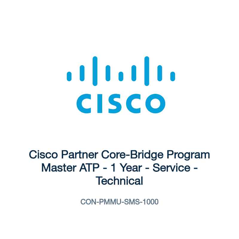 CON-PMMU-SMS-1000: Cisco Partner Core-Bridge Program Master ATP