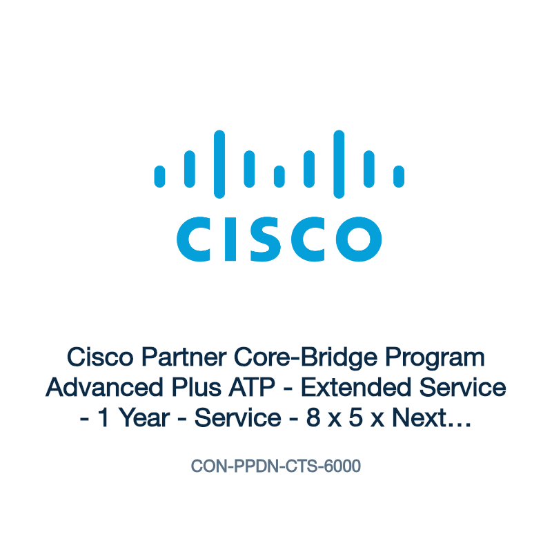 CON-PPDN-CTS-6000: Cisco Partner Core-Bridge Program Advanced Plus ATP