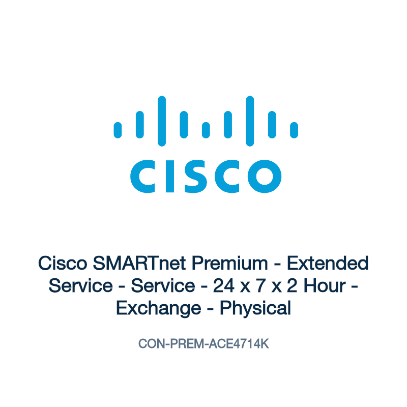 CON-PREM-ACE4714K: Cisco SMARTnet Premium