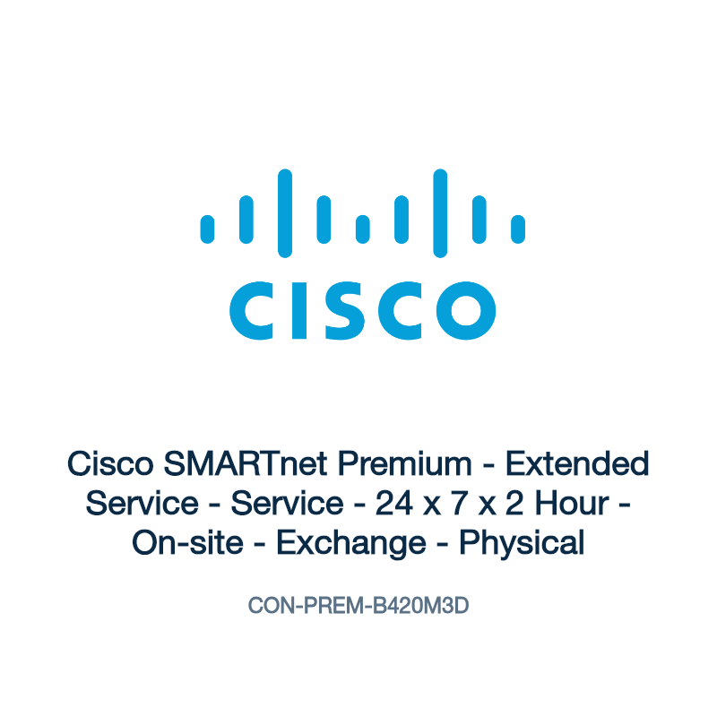 CON-PREM-B420M3D: Cisco SMARTnet Premium