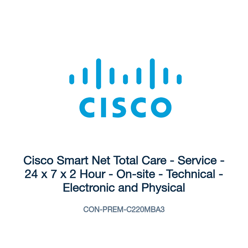 CON-PREM-C220MBA3: Cisco Smart Net Total Care