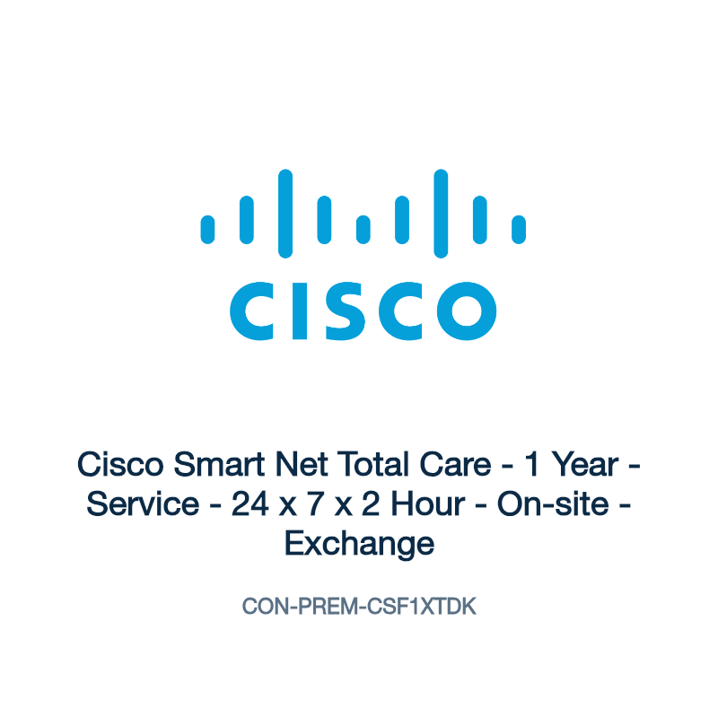 CON-PREM-CSF1XTDK: Cisco Smart Net Total Care