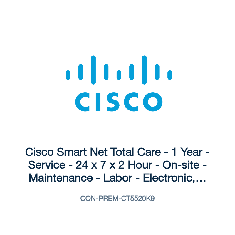 CON-PREM-CT5520K9: Cisco Smart Net Total Care