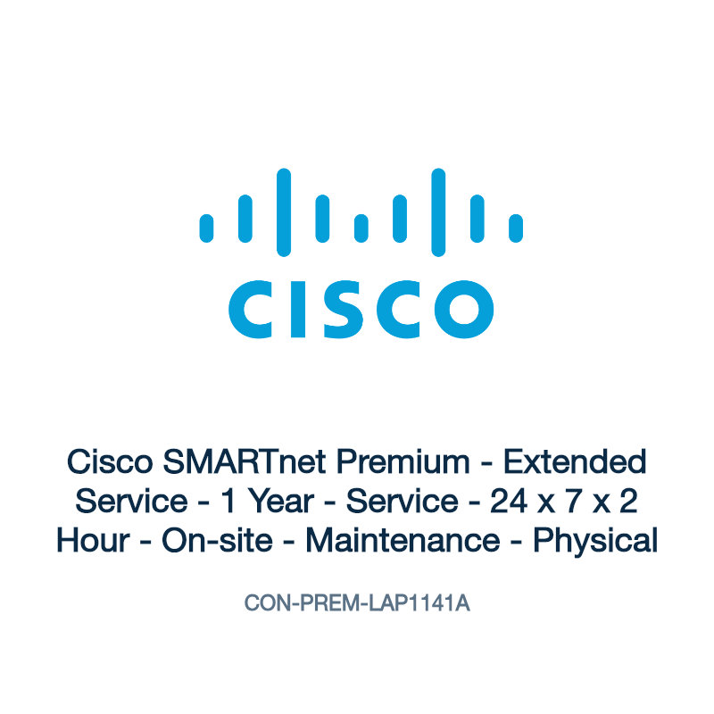 CON-PREM-LAP1141A: Cisco SMARTnet Premium