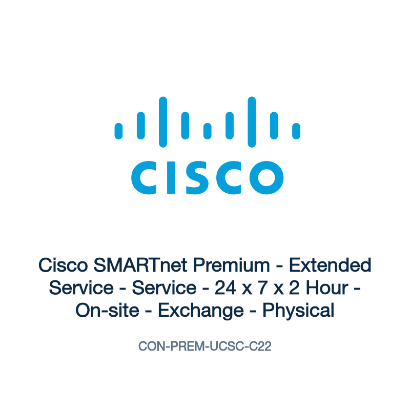 CON-PREM-UCSC-C22: Cisco SMARTnet Premium
