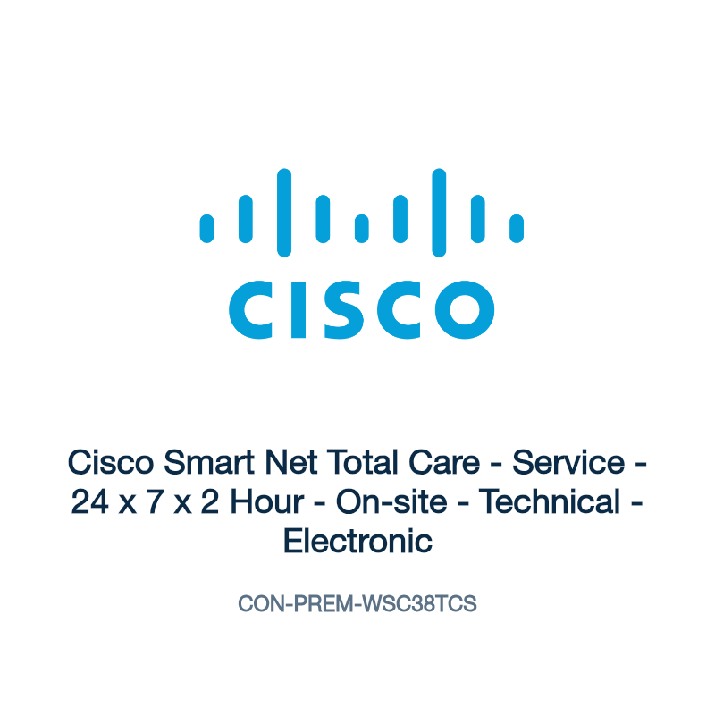 CON-PREM-WSC38TCS: Cisco Smart Net Total Care