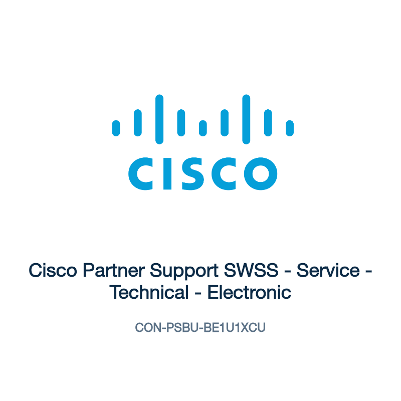 CON-PSBU-BE1U1XCU: Cisco Partner Support SWSS