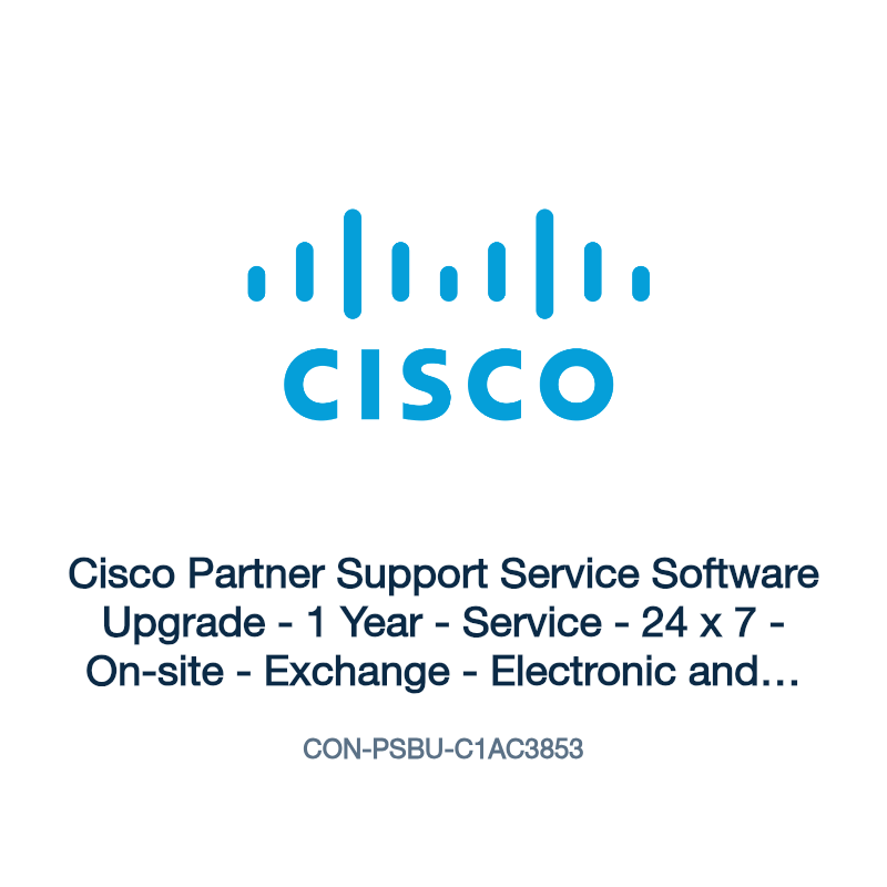CON-PSBU-C1AC3853: Cisco Partner Support Service Software Upgrade