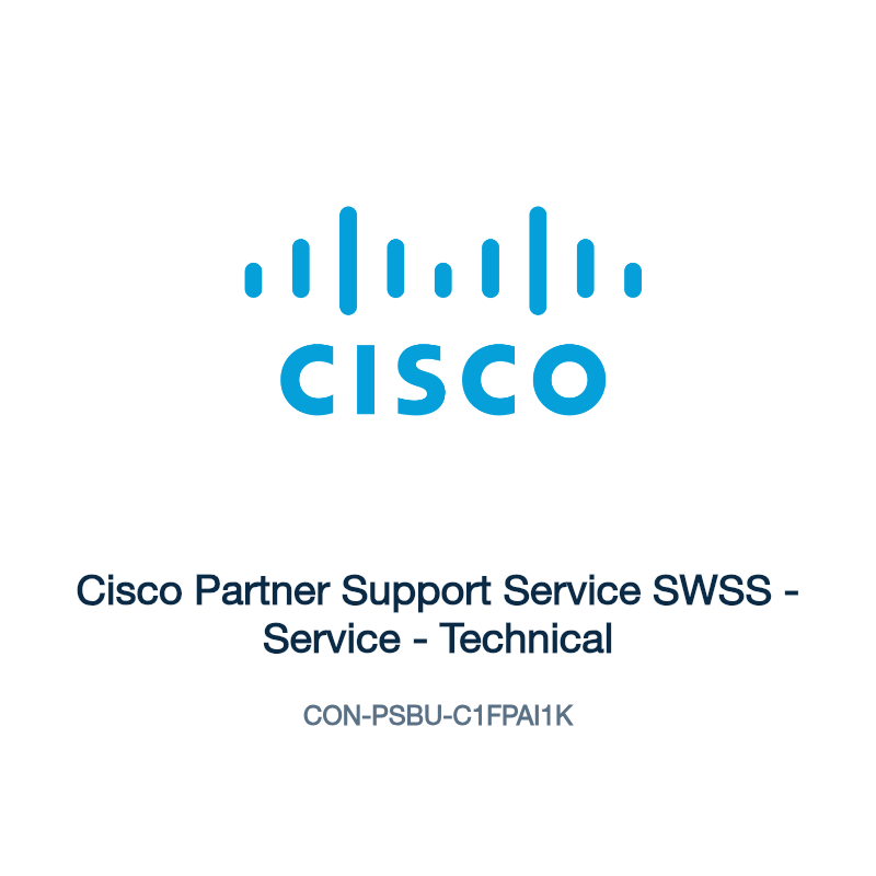 CON-PSBU-C1FPAI1K: Cisco Partner Support Service SWSS