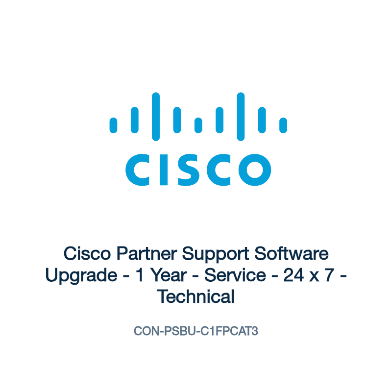 CON-PSBU-C1FPCAT3: Cisco Partner Support Software Upgrade