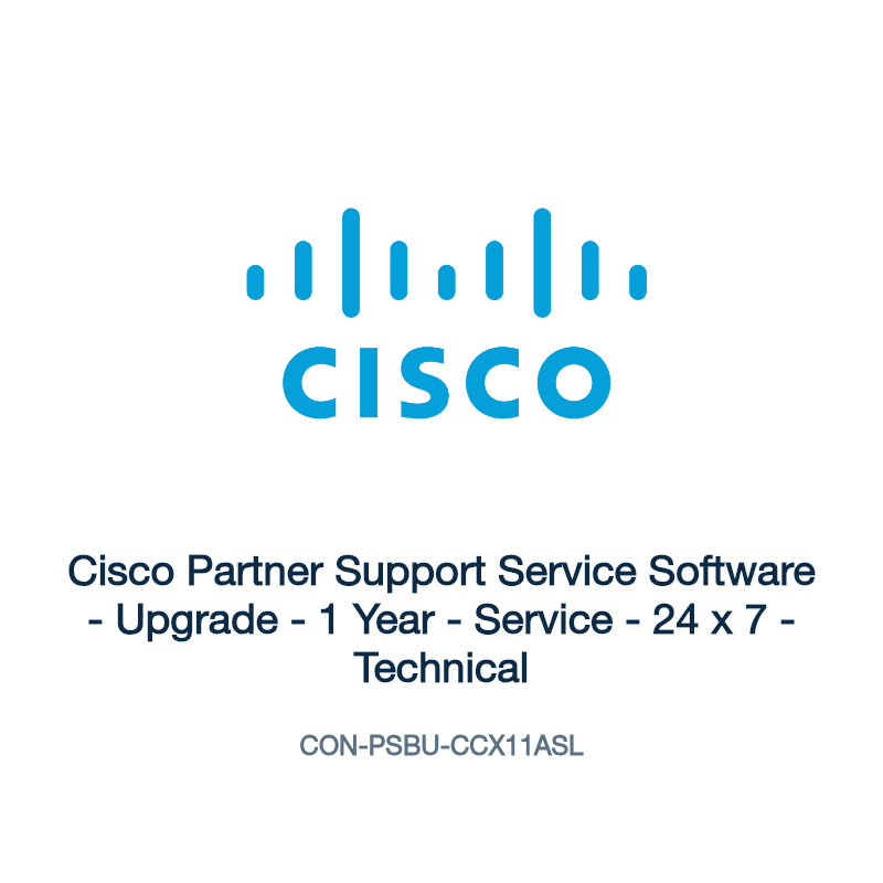 CON-PSBU-CCX11ASL: Cisco Partner Support Service Software