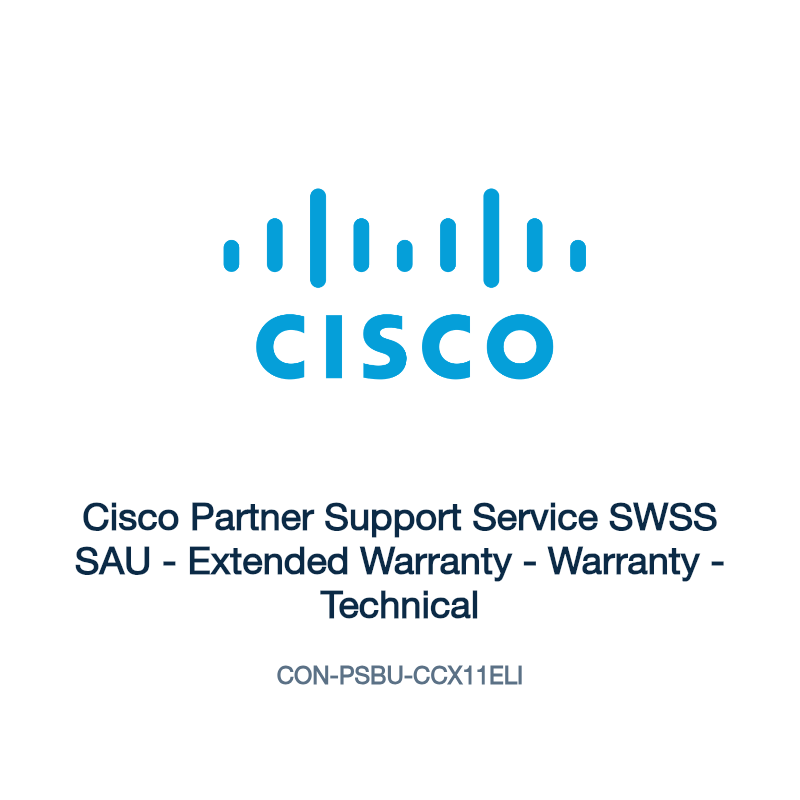 CON-PSBU-CCX11ELI: Cisco Partner Support Service SWSS SAU