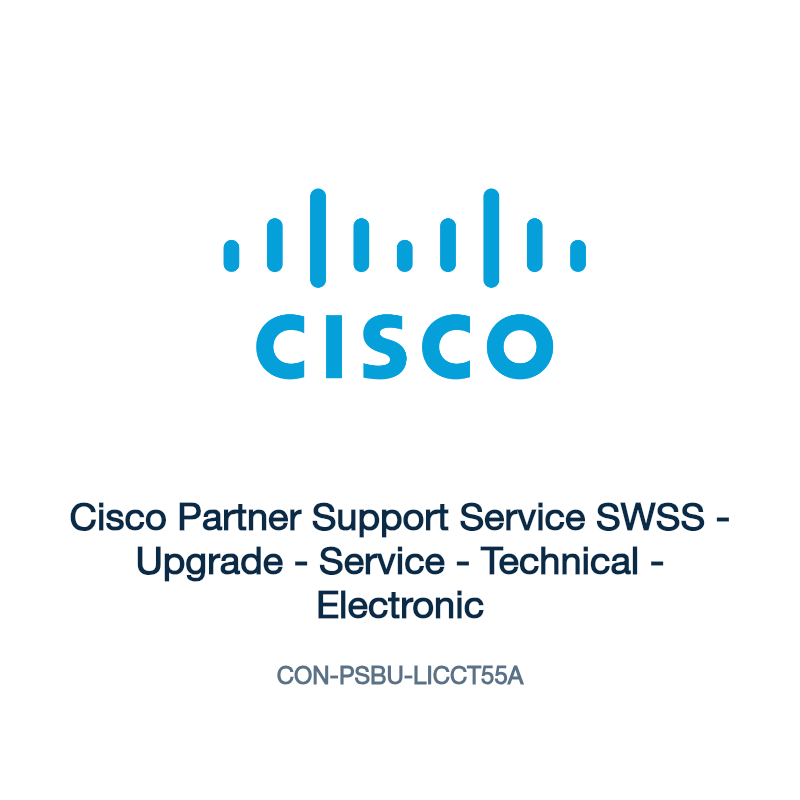 CON-PSBU-LICCT55A: Cisco Partner Support Service SWSS