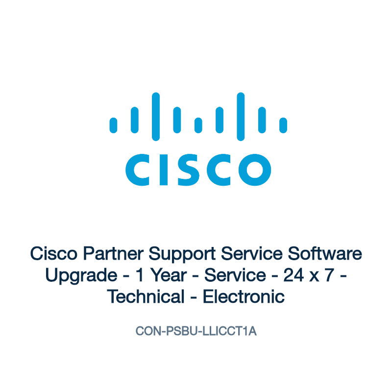 CON-PSBU-LLICCT1A: Cisco Partner Support Service Software Upgrade
