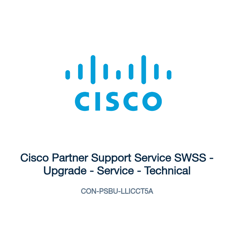 CON-PSBU-LLICCT5A: Cisco Partner Support Service SWSS