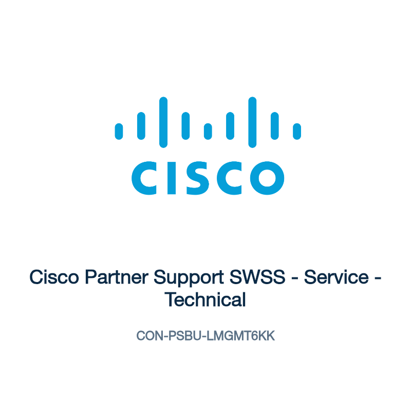 CON-PSBU-LMGMT6KK: Cisco Partner Support SWSS