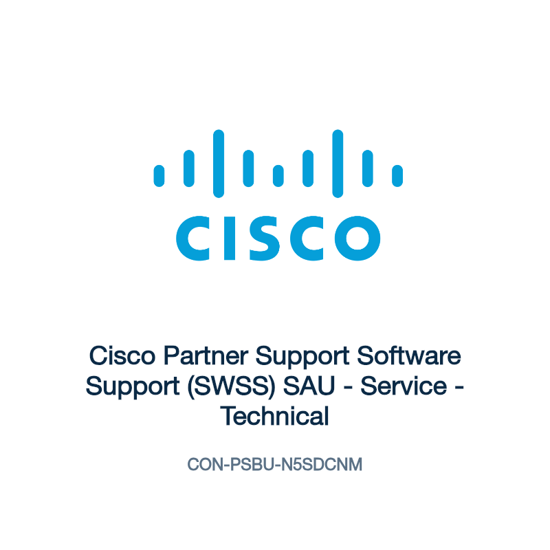 CON-PSBU-N5SDCNM: Cisco Partner Support Software Support (SWSS) SAU