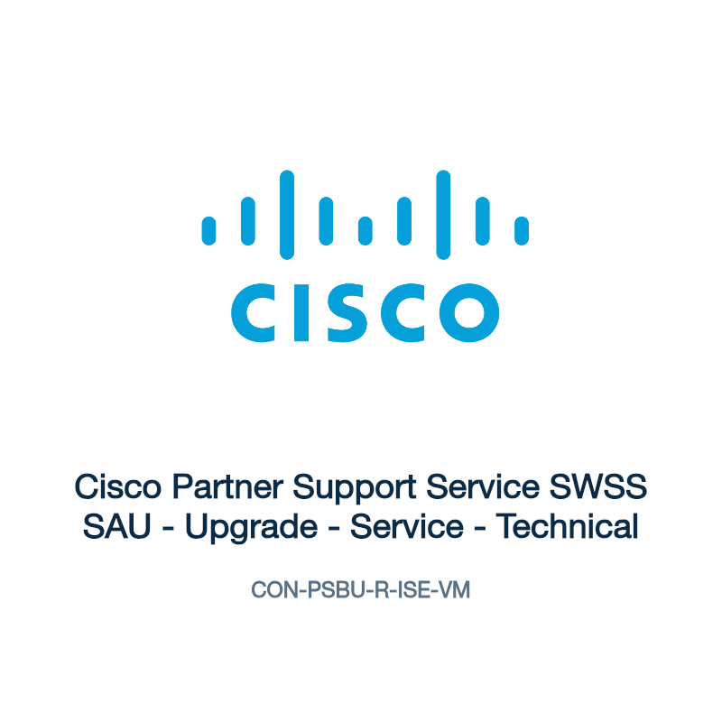 CON-PSBU-R-ISE-VM: Cisco Partner Support Service SWSS SAU