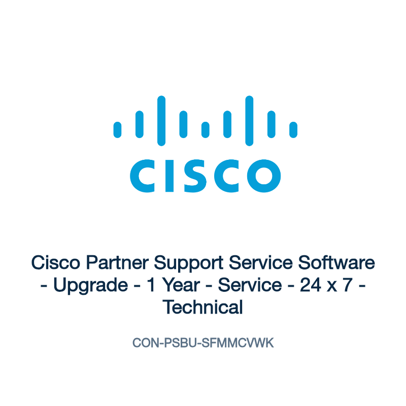 CON-PSBU-SFMMCVWK: Cisco Partner Support Service Software