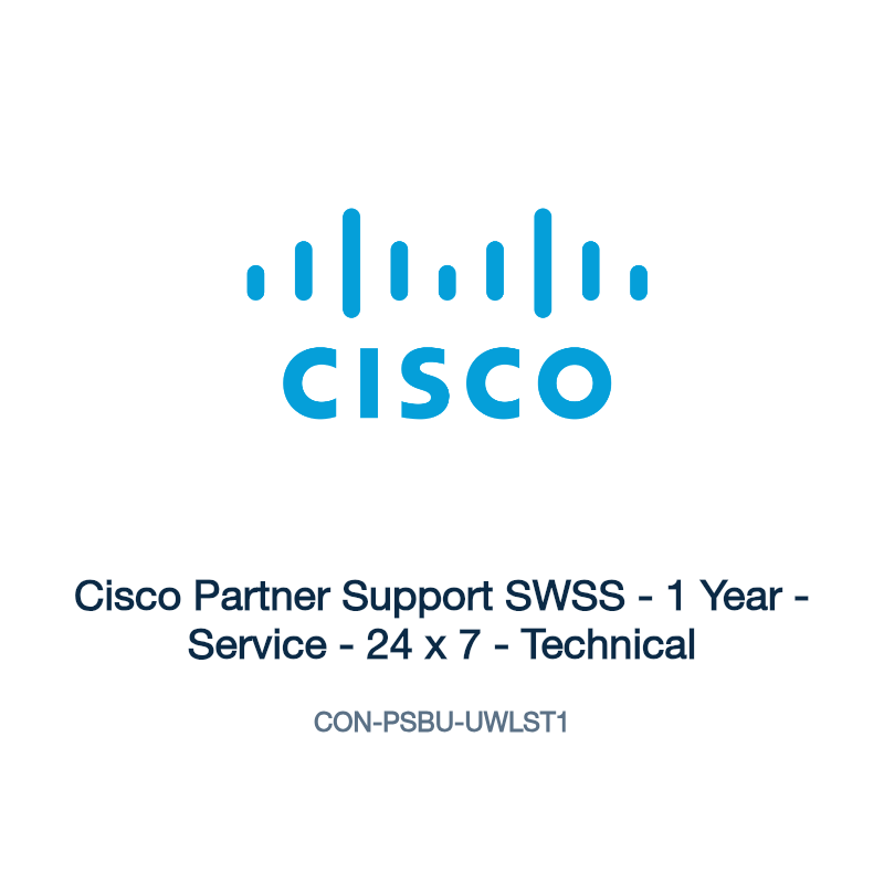 CON-PSBU-UWLST1: Cisco Partner Support SWSS