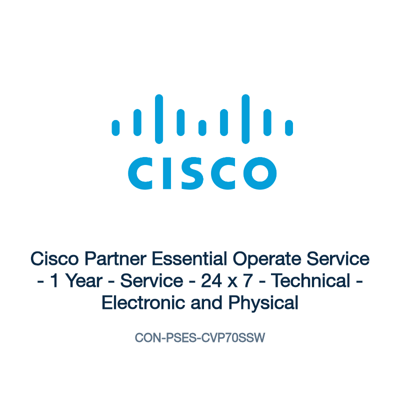 CON-PSES-CVP70SSW: Cisco Partner Essential Operate Service