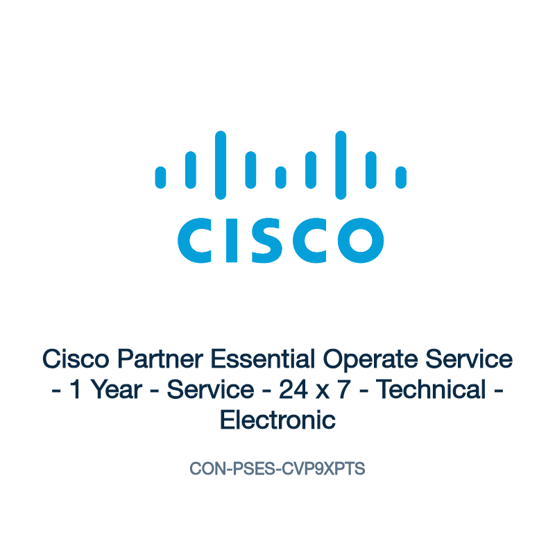 CON-PSES-CVP9XPTS: Cisco Partner Essential Operate Service