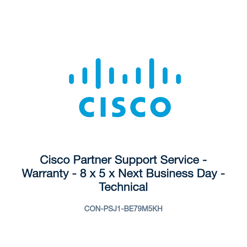 CON-PSJ1-BE79M5KH: Cisco Partner Support Service