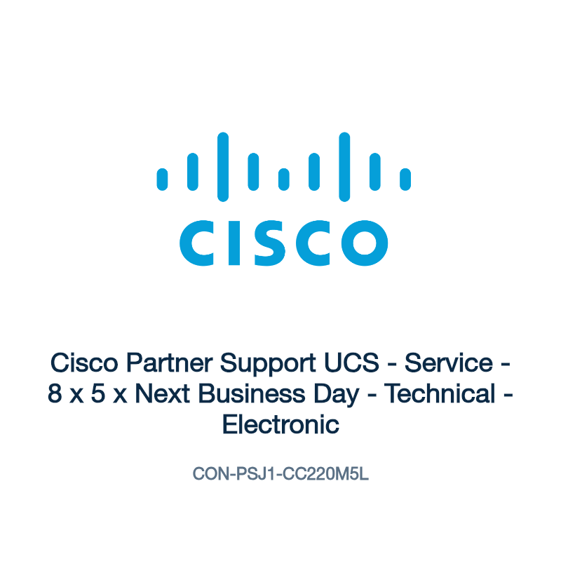 CON-PSJ1-CC220M5L: Cisco Partner Support UCS