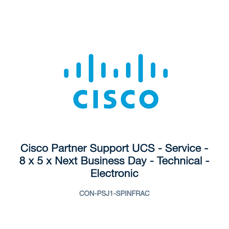 CON-PSJ1-SPINFRAC: Cisco Partner Support UCS