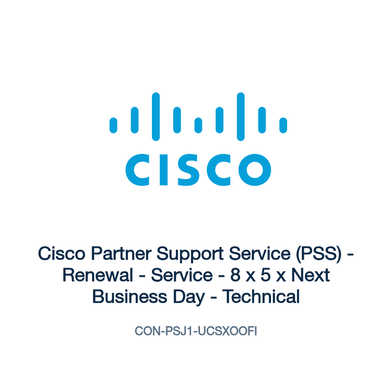 CON-PSJ1-UCSXOOFI: Cisco Partner Support Service (PSS)