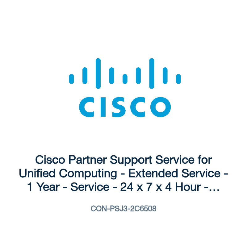 CON-PSJ3-2C6508: Cisco Partner Support Service for Unified Computing