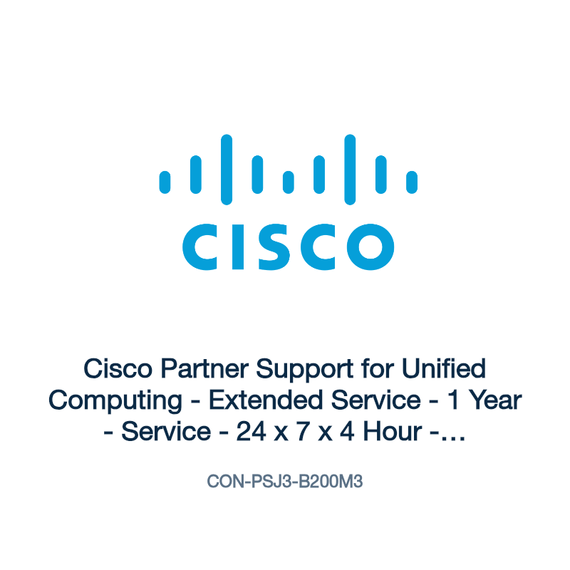 CON-PSJ3-B200M3: Cisco Partner Support for Unified Computing