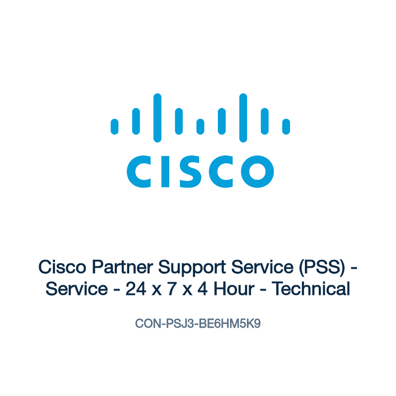 CON-PSJ3-BE6HM5K9: Cisco Partner Support Service (PSS)