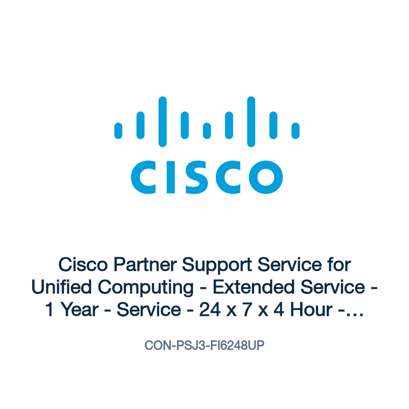 CON-PSJ3-FI6248UP: Cisco Partner Support Service for Unified Computing