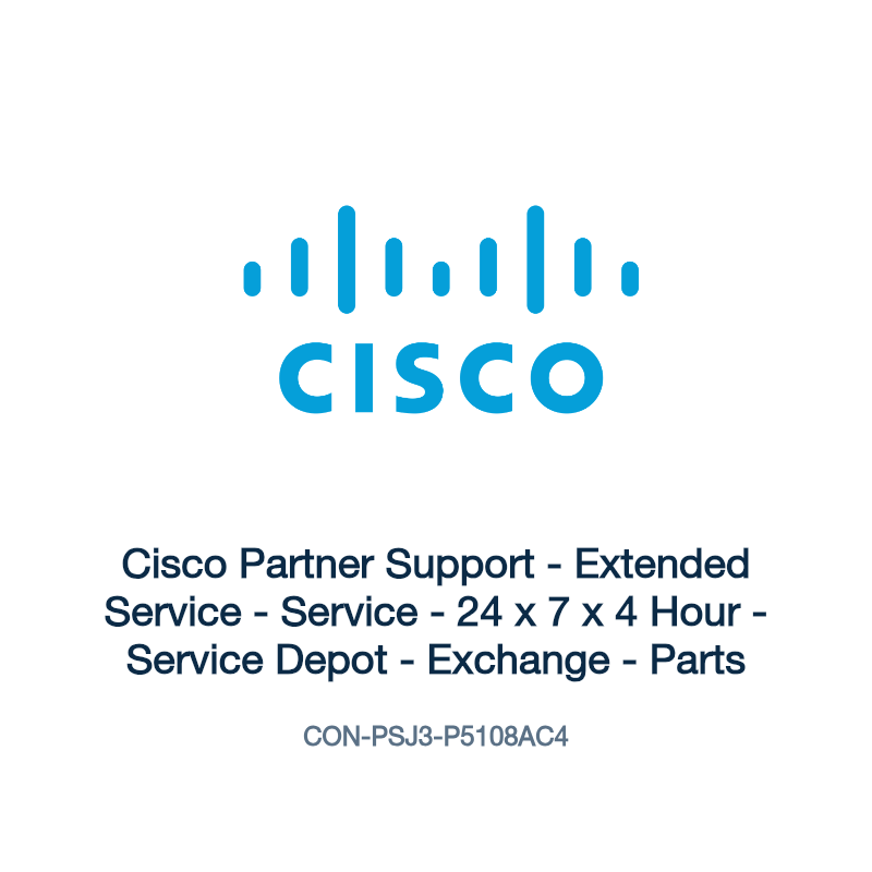 CON-PSJ3-P5108AC4: Cisco Partner Support