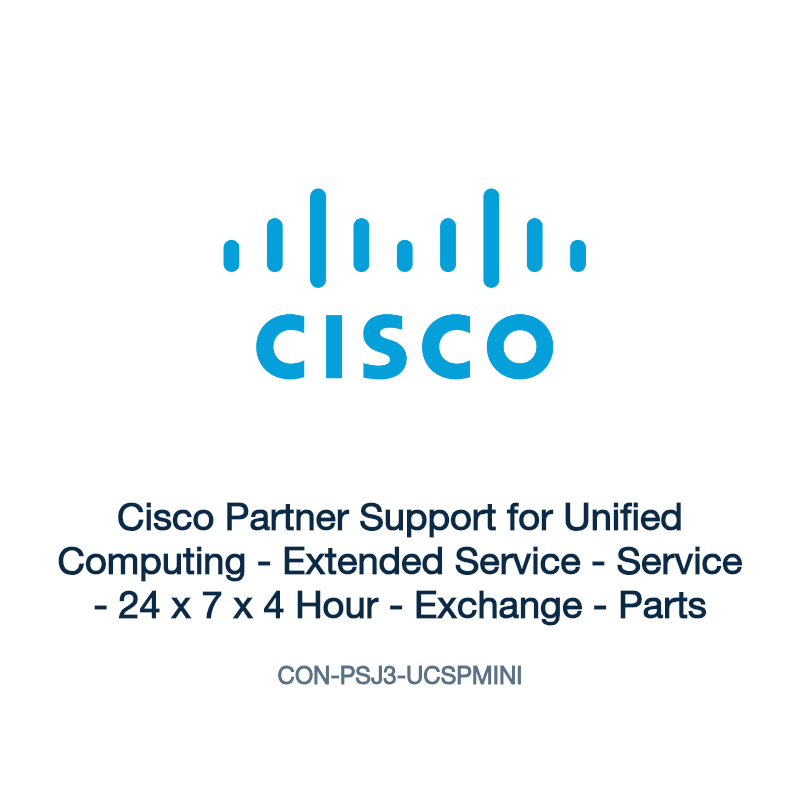 CON-PSJ3-UCSPMINI: Cisco Partner Support for Unified Computing