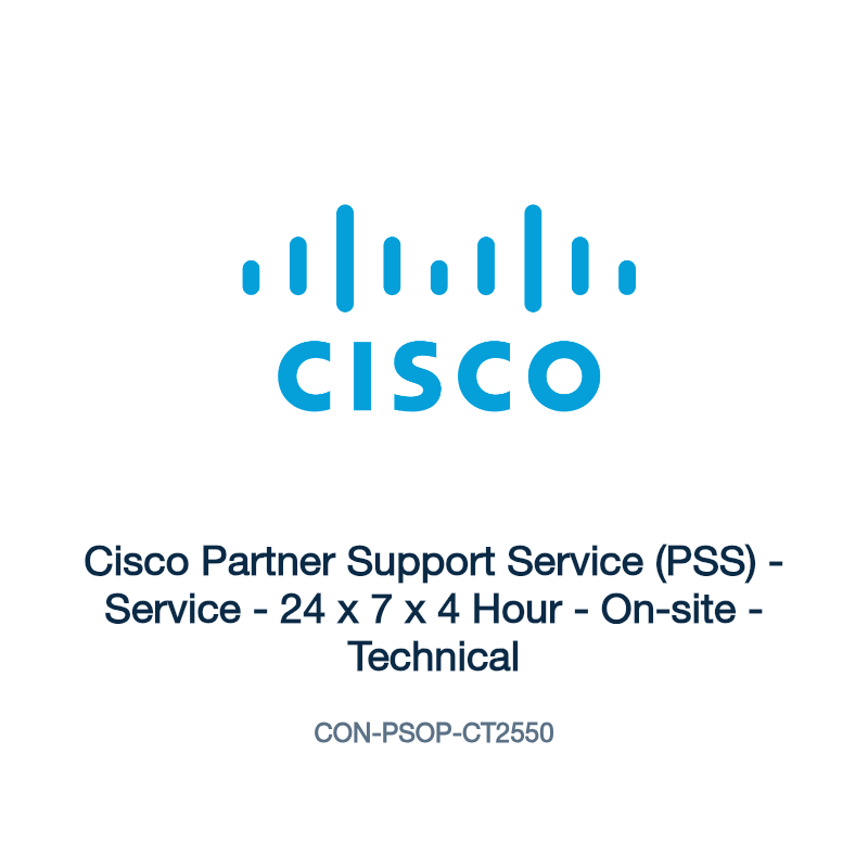 CON-PSOP-CT2550: Cisco Partner Support Service (PSS)