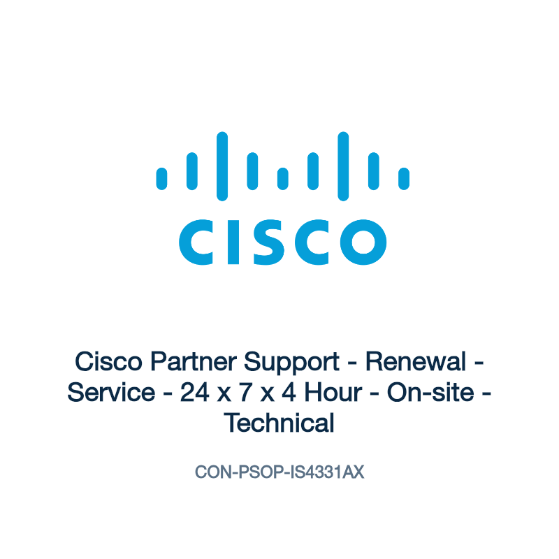CON-PSOP-IS4331AX: Cisco Partner Support