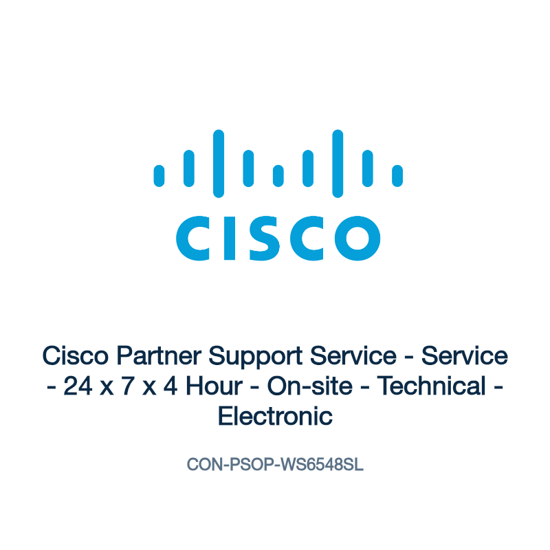 CON-PSOP-WS6548SL: Cisco Partner Support Service