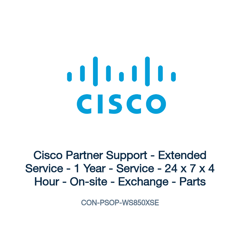 CON-PSOP-WS850XSE: Cisco Partner Support