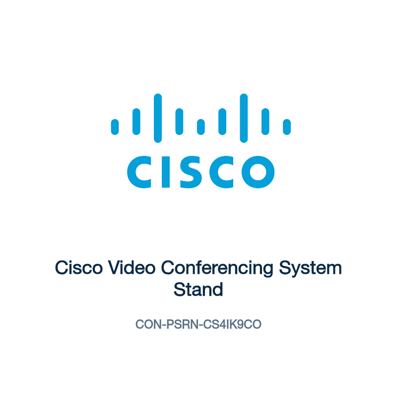 CON-PSRN-CS4IK9CO: Cisco Video Conferencing System Stand