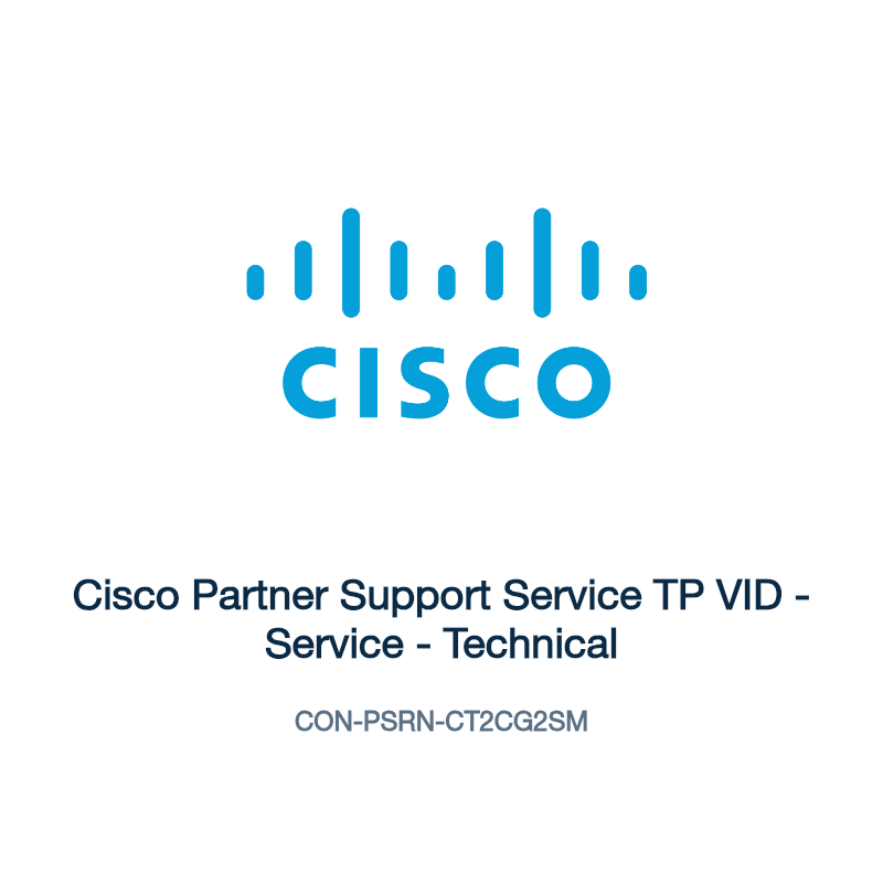 CON-PSRN-CT2CG2SM: Cisco Partner Support Service TP VID