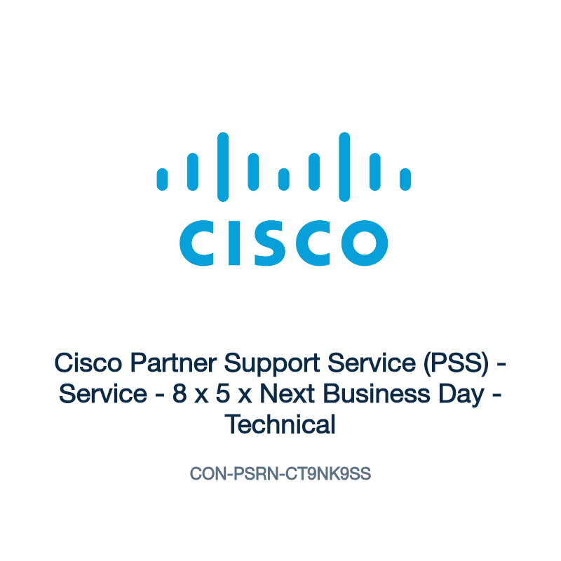 CON-PSRN-CT9NK9SS: Cisco Partner Support Service (PSS)