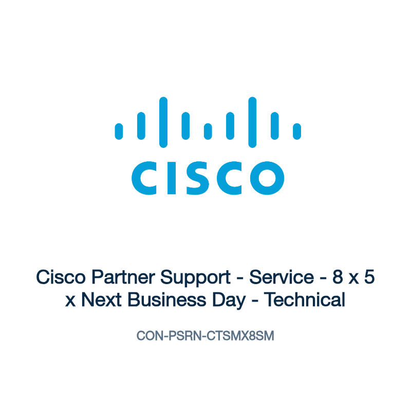CON-PSRN-CTSMX8SM: Cisco Partner Support