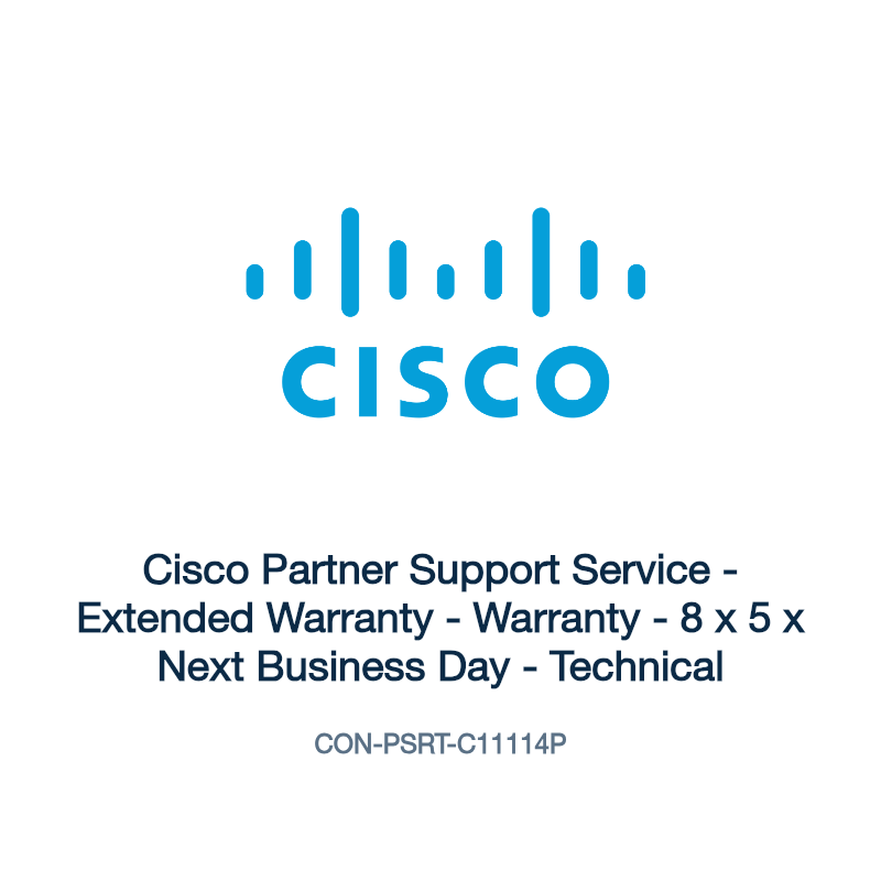 Cisco Partner Support Service - Extended Warranty - Warranty - 8 x 5 x Next Business Day - Technical